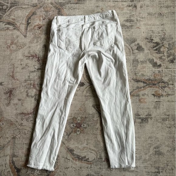 DEX distressed white jeans - Picture 5 of 8